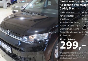 VW Caddy Maxi 8.900 km 41.890 &euro; Neuss 41469