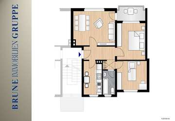 Wohnung Duisburg Hamborn - 3 Zimmer, 63 m&sup2;, 600&euro; | Angebot:26834523